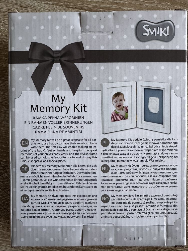 Ramka na zdjecia prezent memory kit smiki Smyk