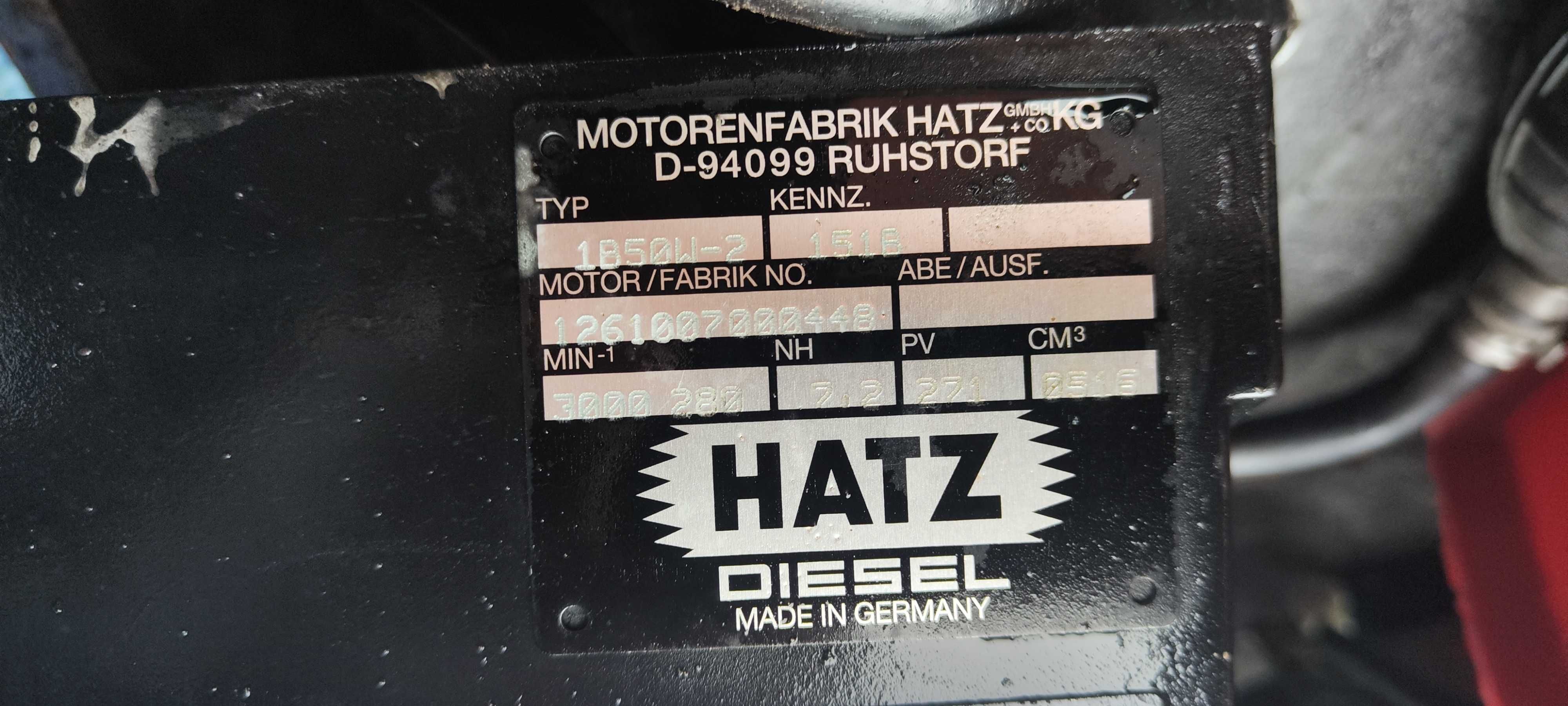 Silnik diesel Hatz 1B50 Stiga Park Pro