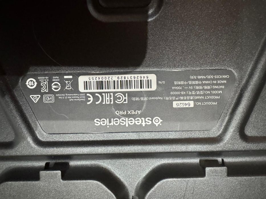 Klawiatura SteelSeries Apex PRO