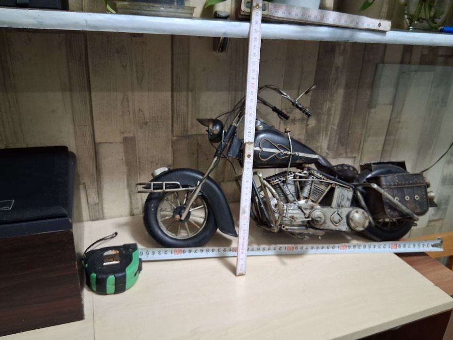 Motor ręcznie robiony duży 57cm dlu