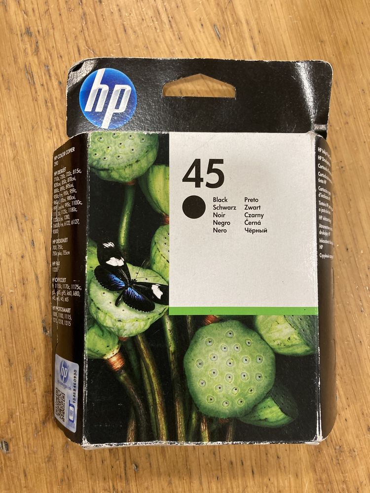 Tinteiro HP 45 Preto 51645AE - Novo