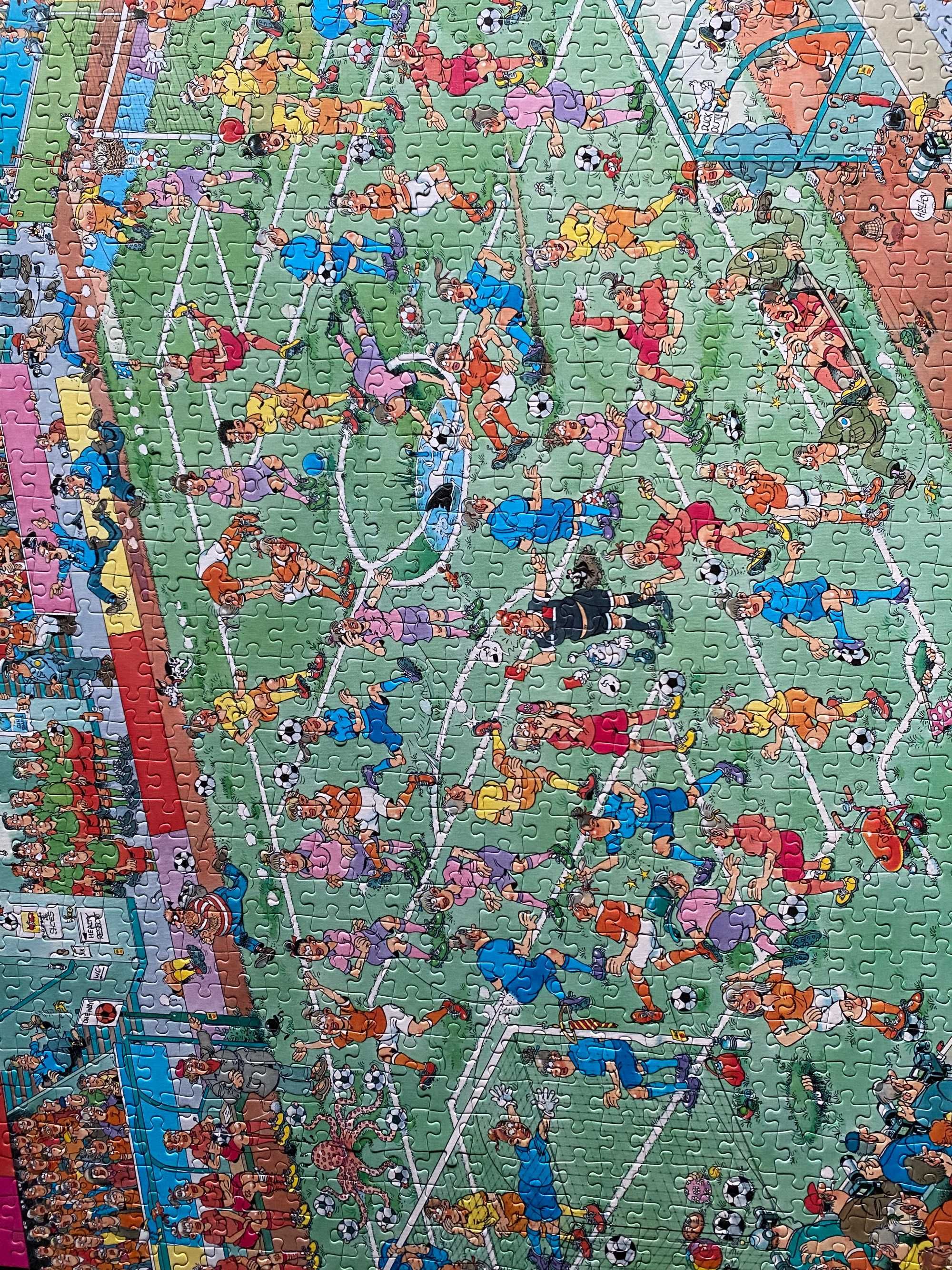 Puzzle Jumbo Jan Van Haasteren  WC Women's Soccer 1000