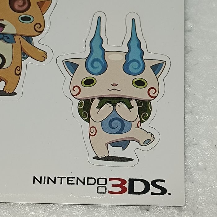 Yo-Kai Watch 2 Magnetic Stickers 2017 Nintendo Level 5 RARO Novo