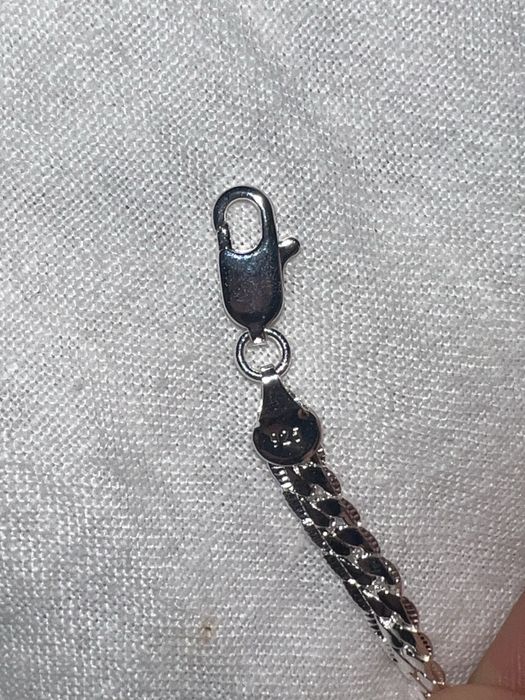 Bransoletka pancerka srebro pr.925