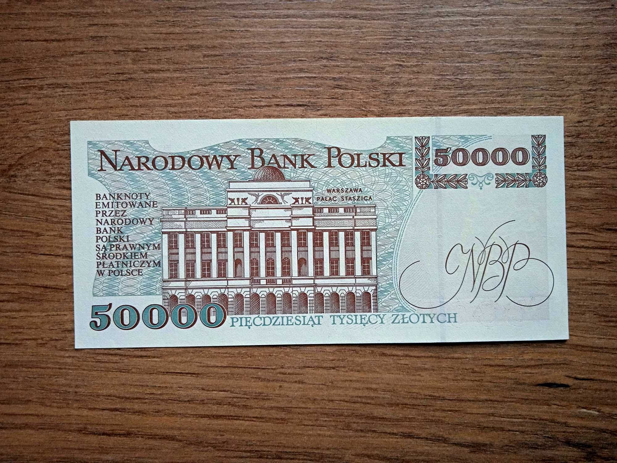 50000 zł 1993  F  st. 1 UNC-