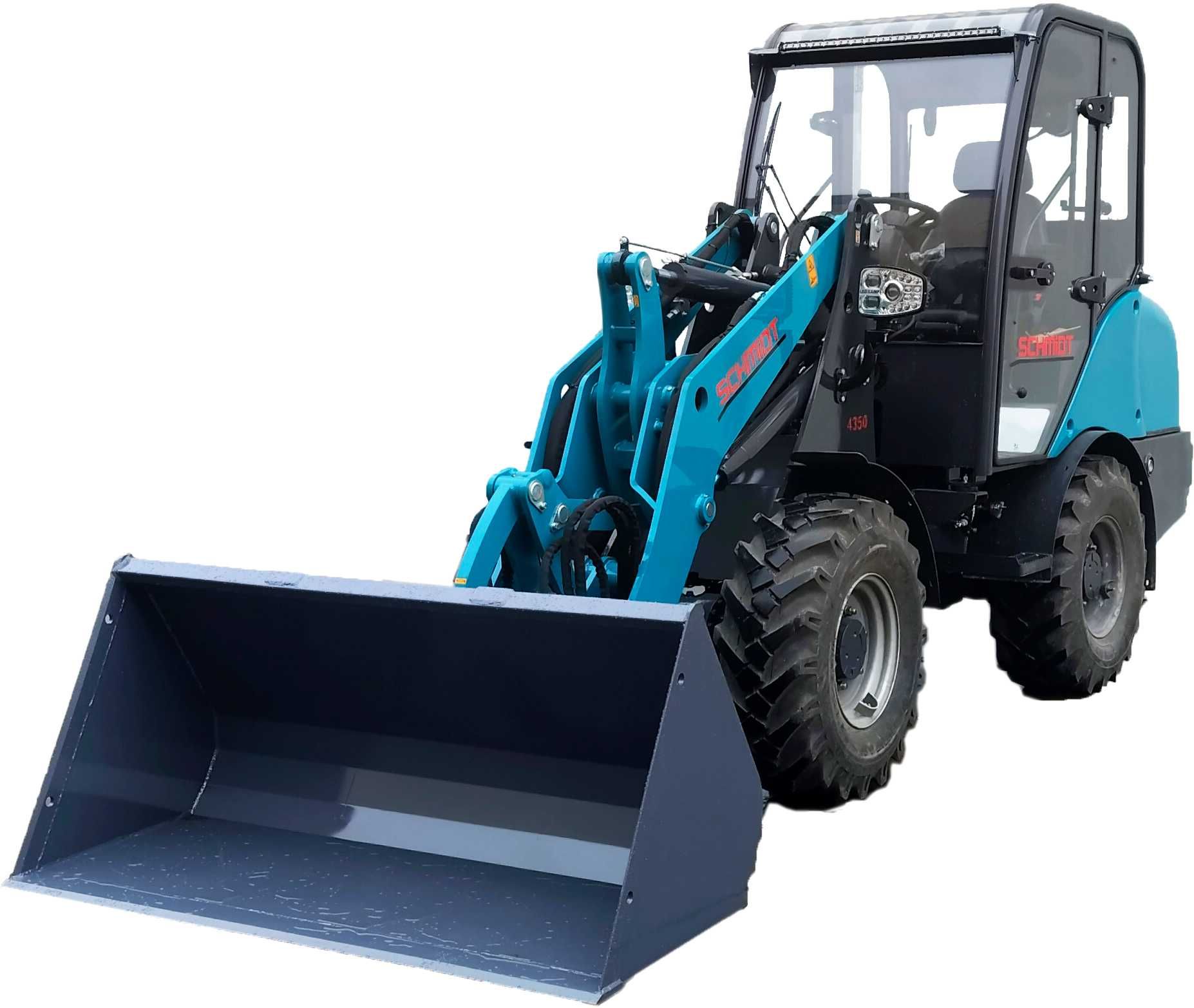 Ładowarka kołowa Schmidt 4350 z łyżką silnik YANMAR Bondioli & Pavesi