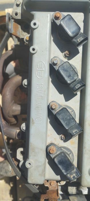 Faw v5 мотор+коробка+генератор+радіатор+мозги