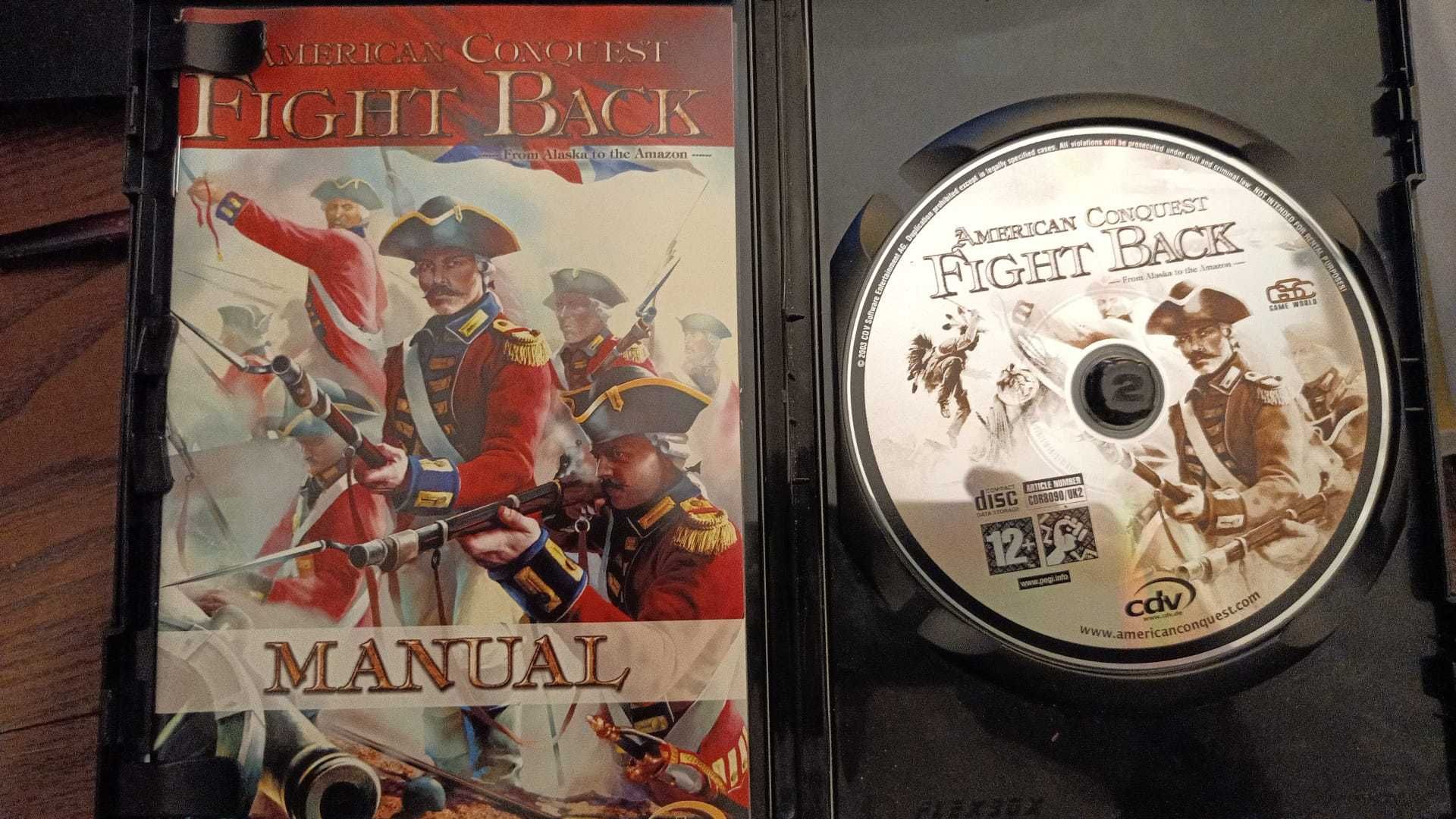 Jogos PC - American Conquest - Fight Back 1 CD e manual completo.