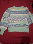 Camisola tamanho S malha colorida matca  Springfield