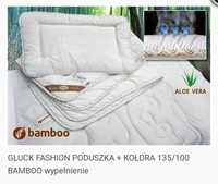 Gluck Fashion Poduszka + Kołdra 135/100 BAMBOO wypełnienie
