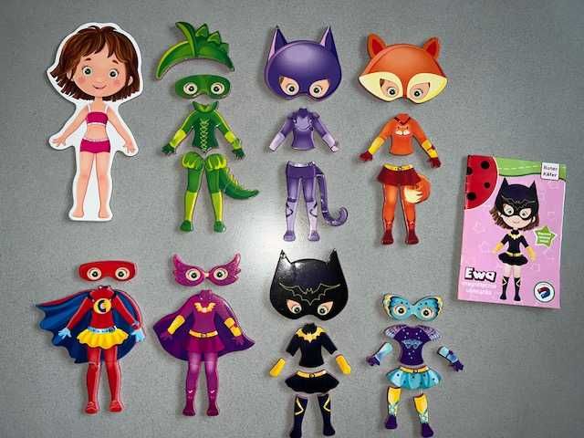 ROTER KAFER magnetyczne ubieranki 4 szt. Nicole,Alice,Zosia,Ewa