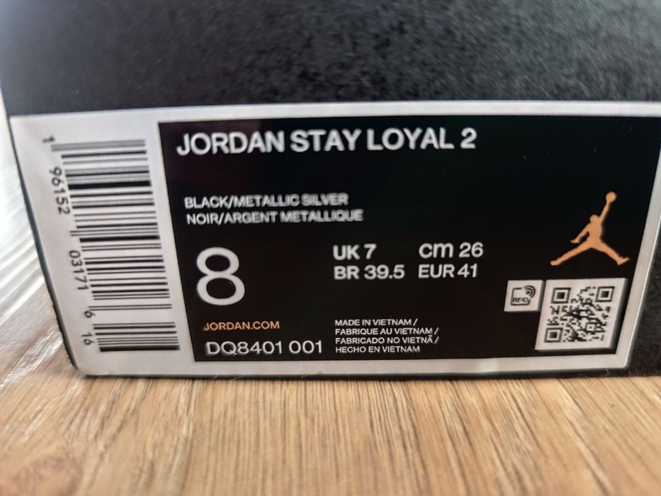 Jordan Model Stay Loyal 2 rozmiar 41 stan bardzo dobry