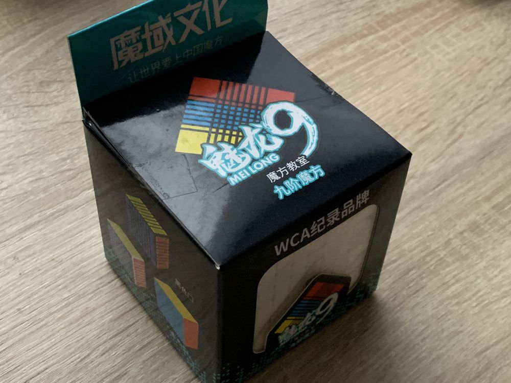 Кубик Рубика 9x9 MoYu MF9 Кольоровий пластик 9 на 9, серія Meilong