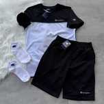 Спортивний комплект Champion | Футболка + шорти | Літо 2025 | S-XXL