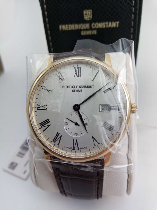 Швейцарские мужские часы FREDERIQUE CONSTANT сапфир, Женева РРЦ $ 1470