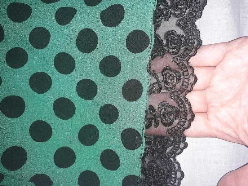 Літній сарафан в горошок з відкритою спиною, літня коротка сукня XS-S