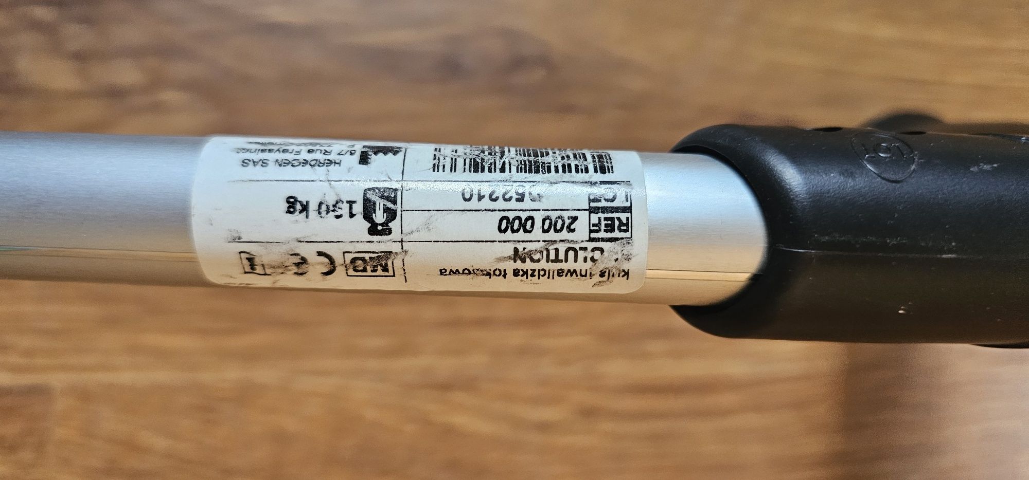 Kule inwalidzkie łokciowe 130kg