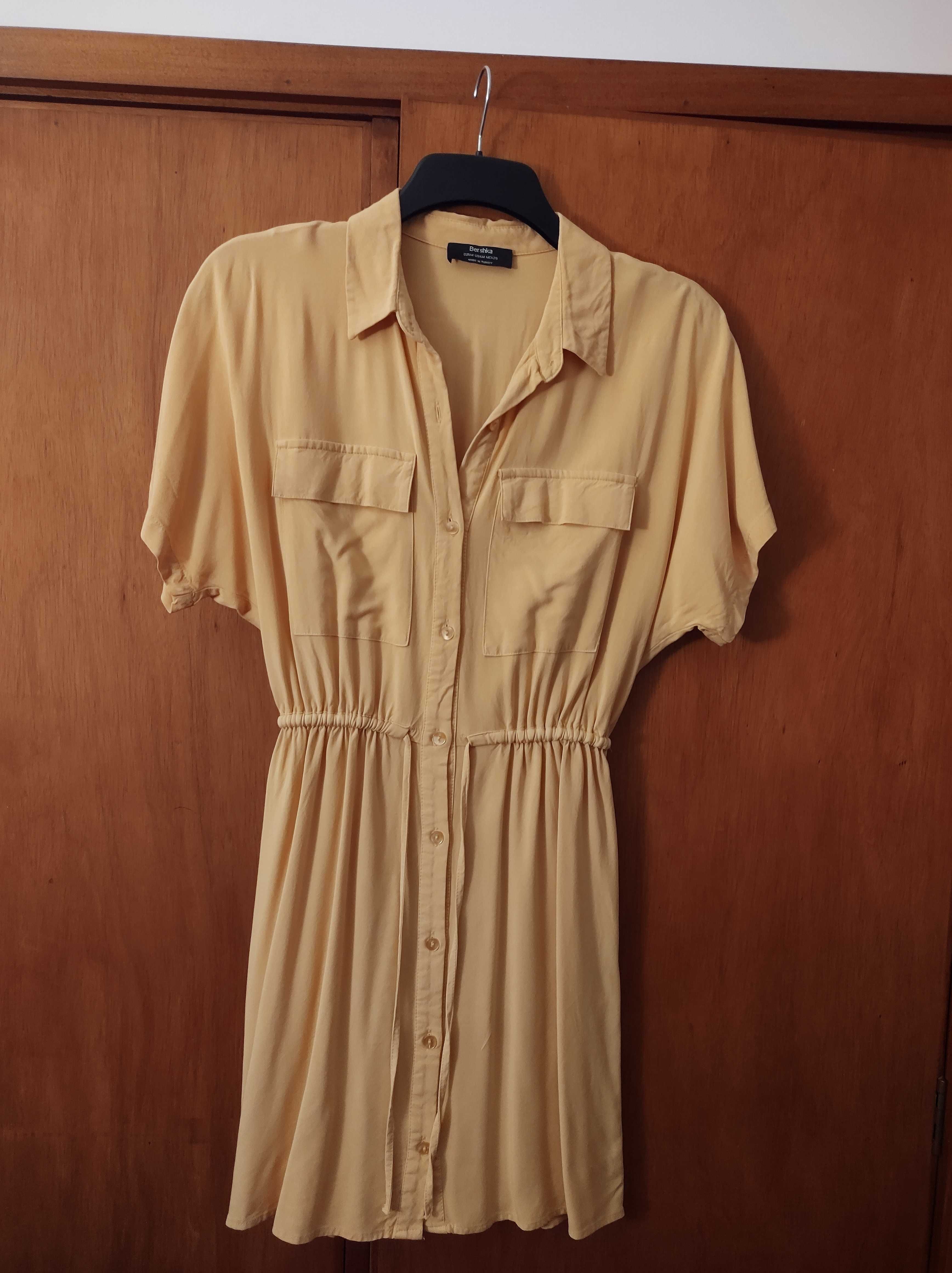 Vestido Casual Amarelo