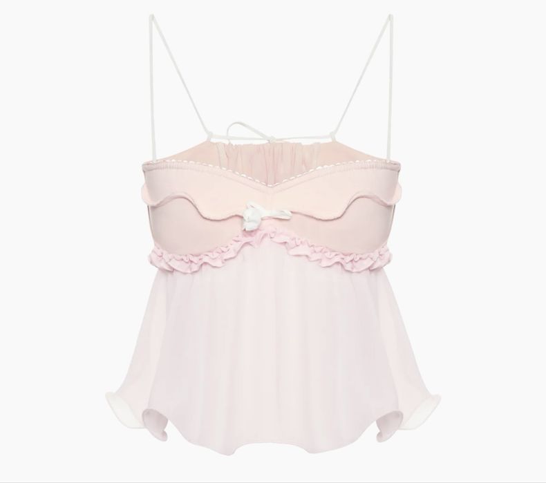 Дуже гарний топ з хвилею рожевий від бренду Londi