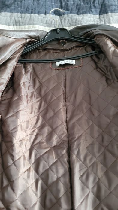 Kurtka skórzana męska L