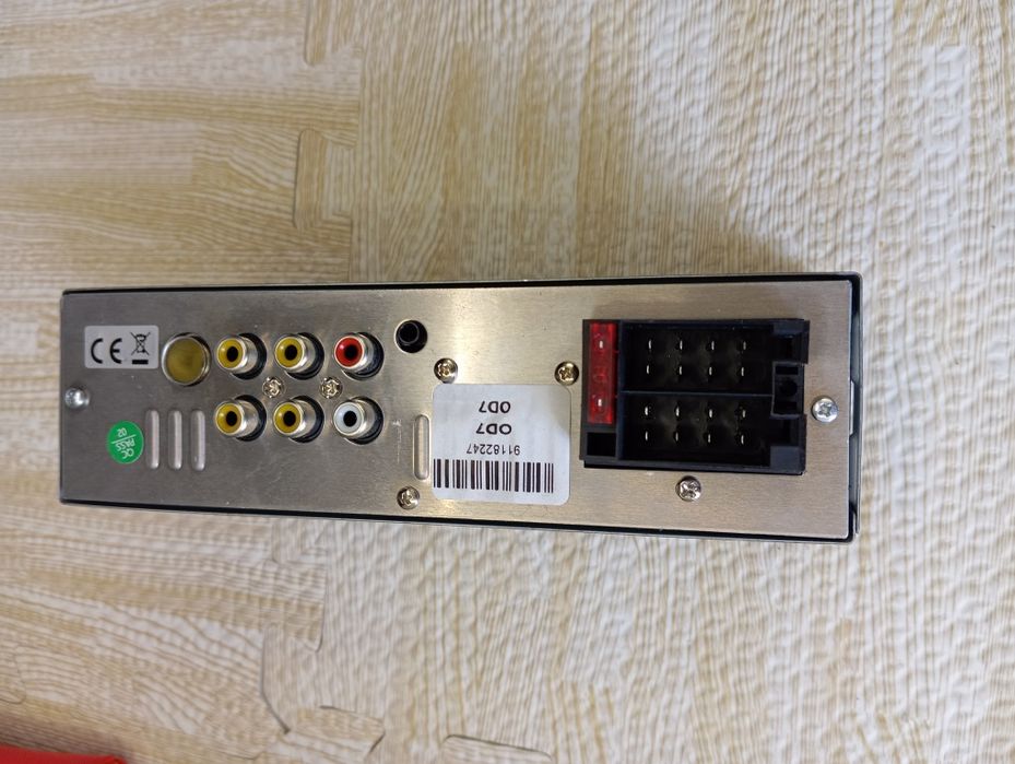 Radio de carro 1 din tatil