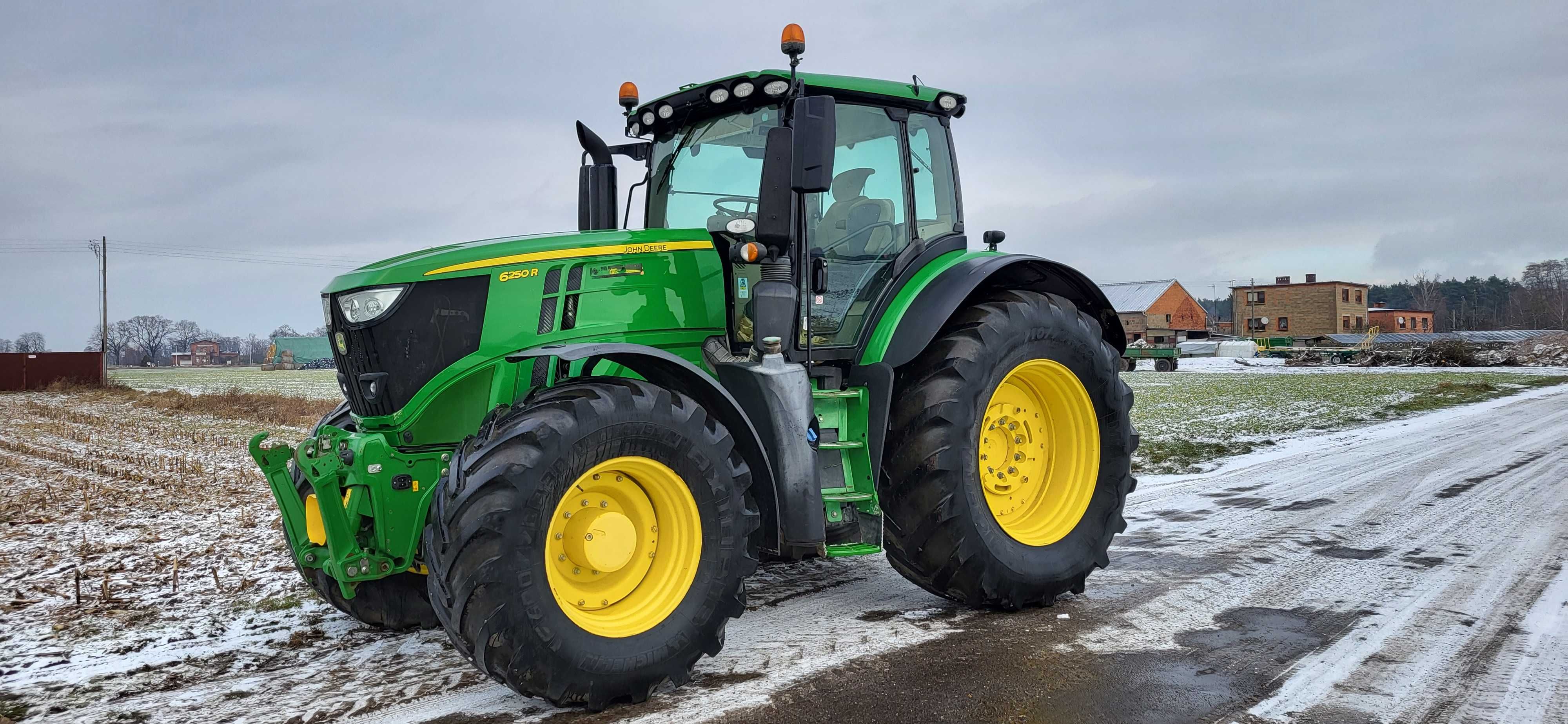 Ciągnik John Deere 6250R, Rok 2017, 6R250, 6230, 7250