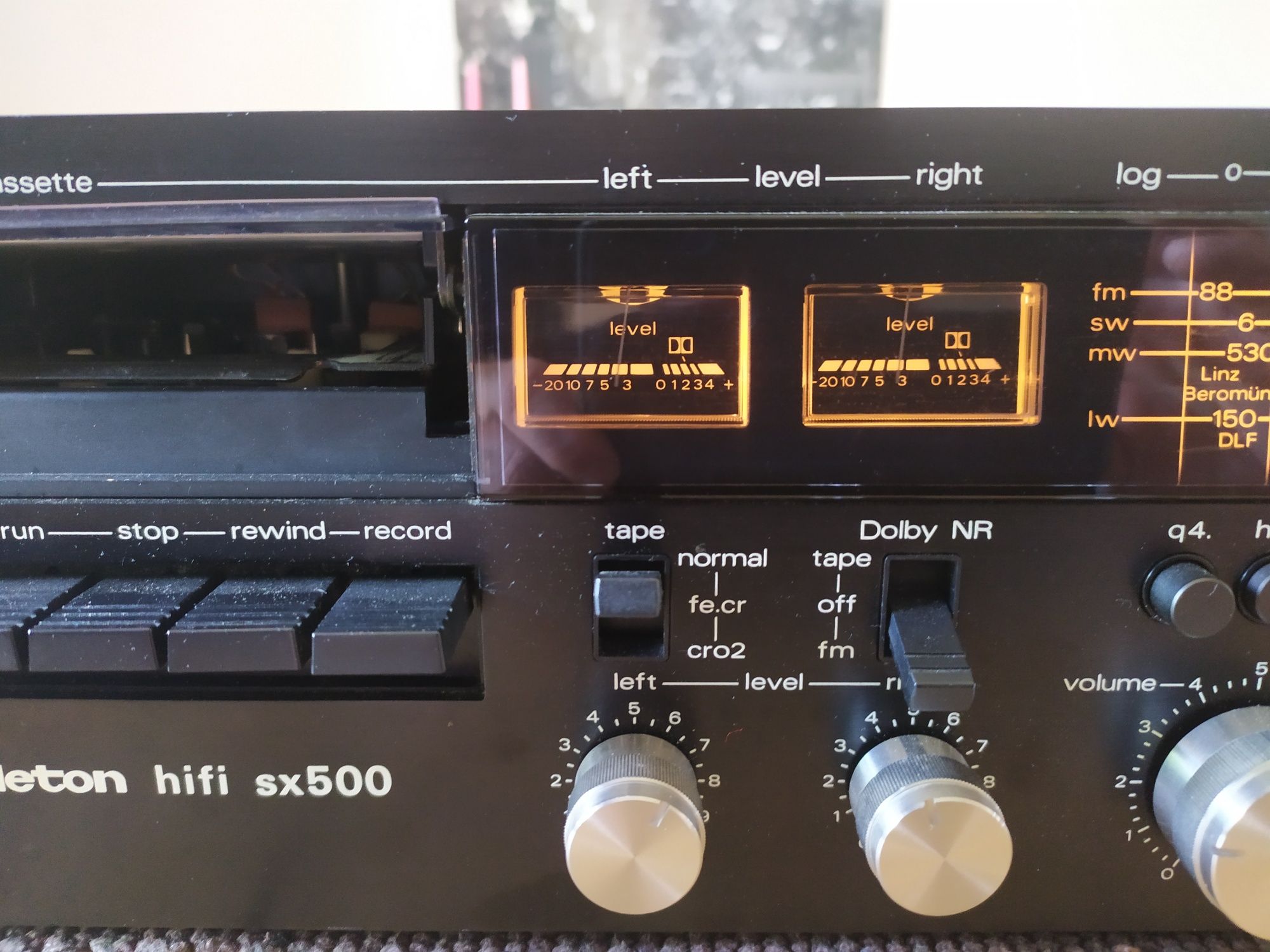 Amplituner z magnetofonem Teleton HiFi SX500
