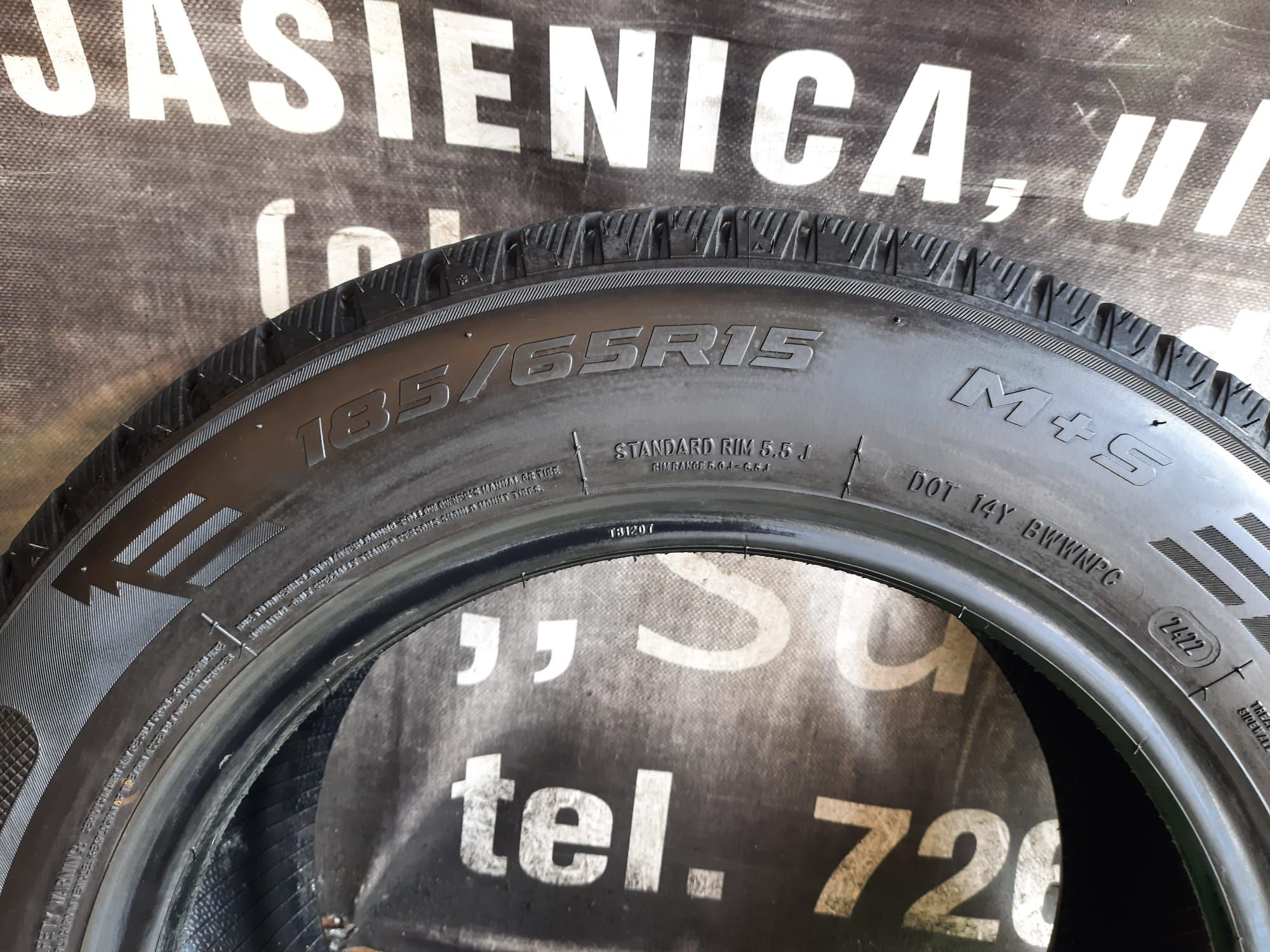 Opona zimowa 185/65/15 88H Austone Sp 901 pojedyncza 8.2mm