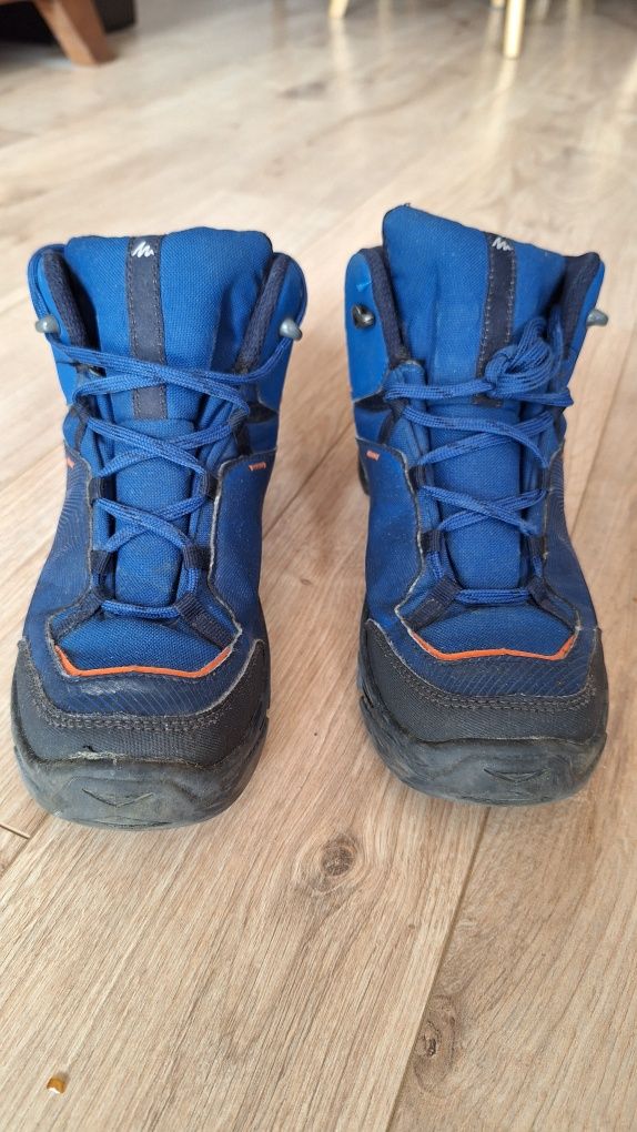 Buty turystyczne dla dzieci wodoodporne Quechua MH 120 MID rozmiar 38