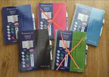Caderno capa dura Ambar+ caneta