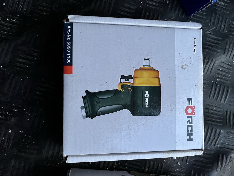 Klucz pnaumatyczny udarowy Förch mini 1/2“ 1000Nm 1,1kg Hazet