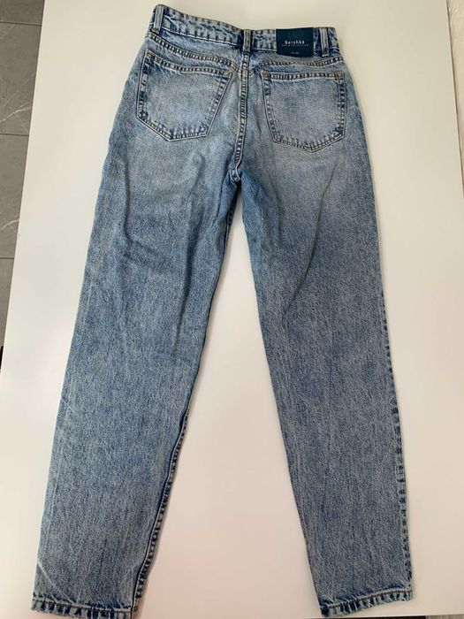 джинси джинсы bershka mom мамсы