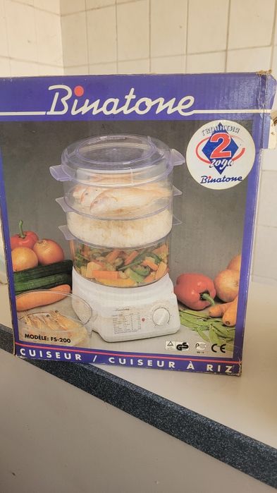 Пароварка Binatone нова робоча ціла пельменница