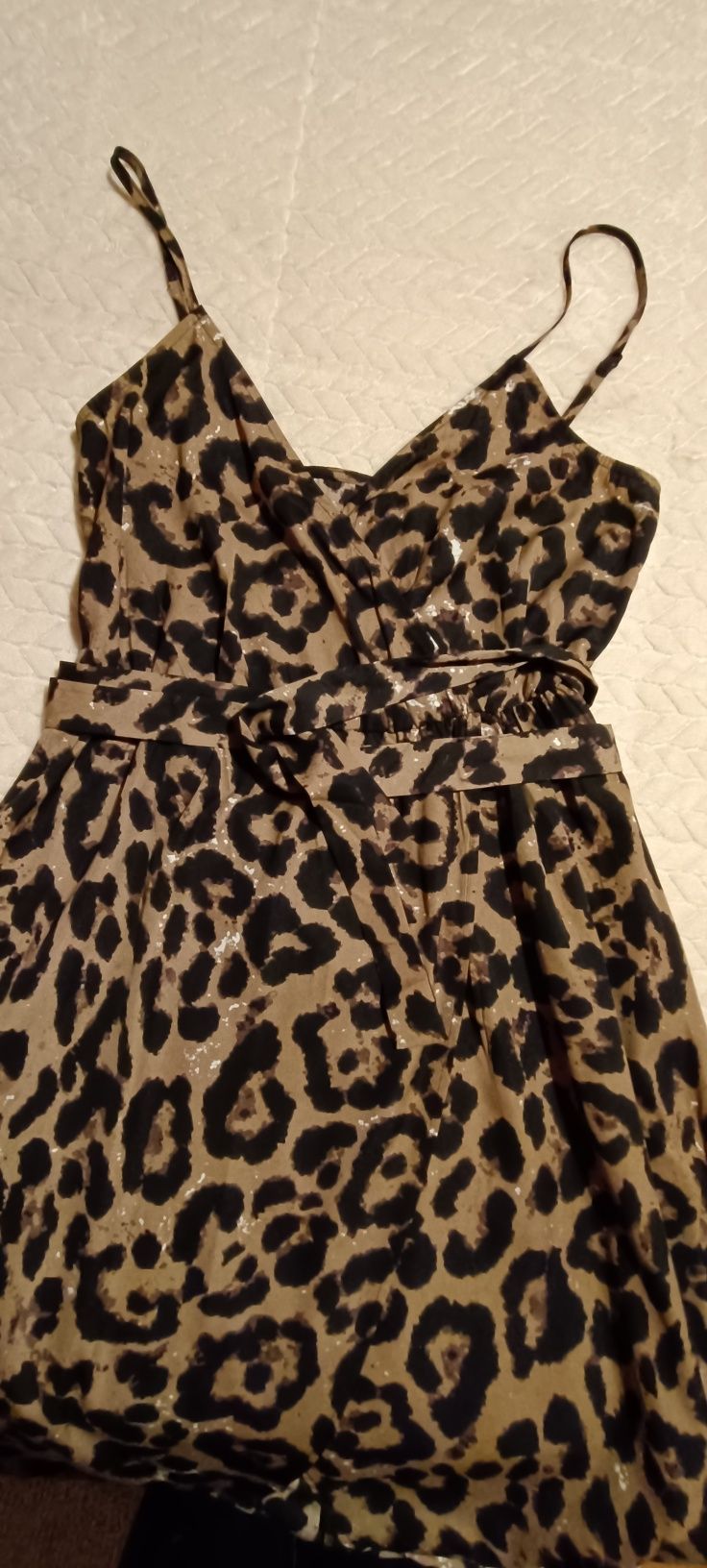 Vestido tigresa cumprido