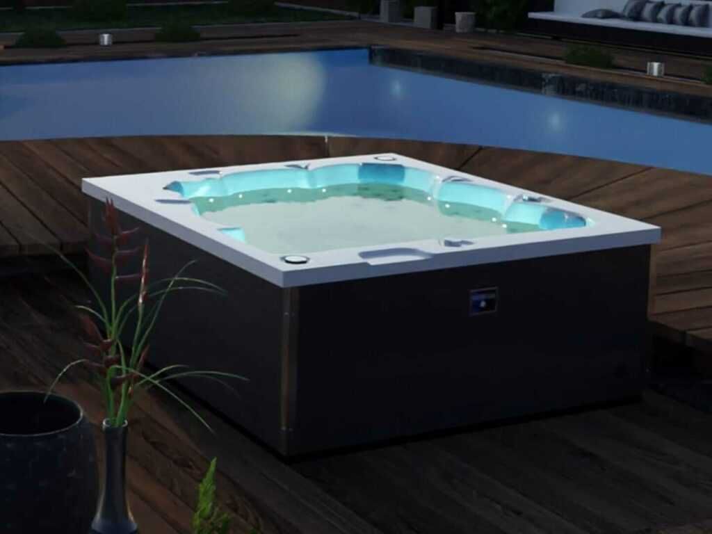 JACUZZI Wanna ogrodowa z hydromasażem Infinitas SE200 GERMANY - 12990€