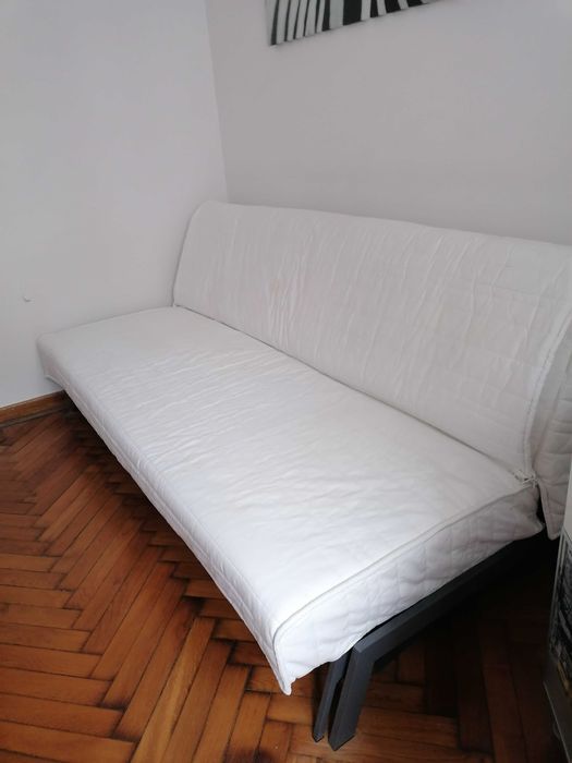 Sofa Karlaby IKEA (z pokrowcem i pojemnikiem na pościel)