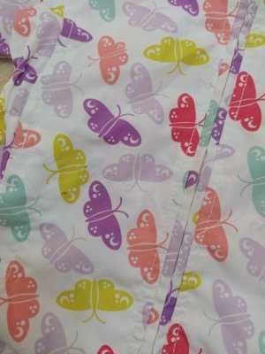 ветровка,дождевик в яркий принт , бабочки name it 12-18-24 мес