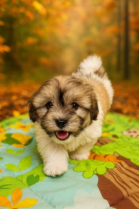 Coton de Tulear szczenię o imieniu Fendi