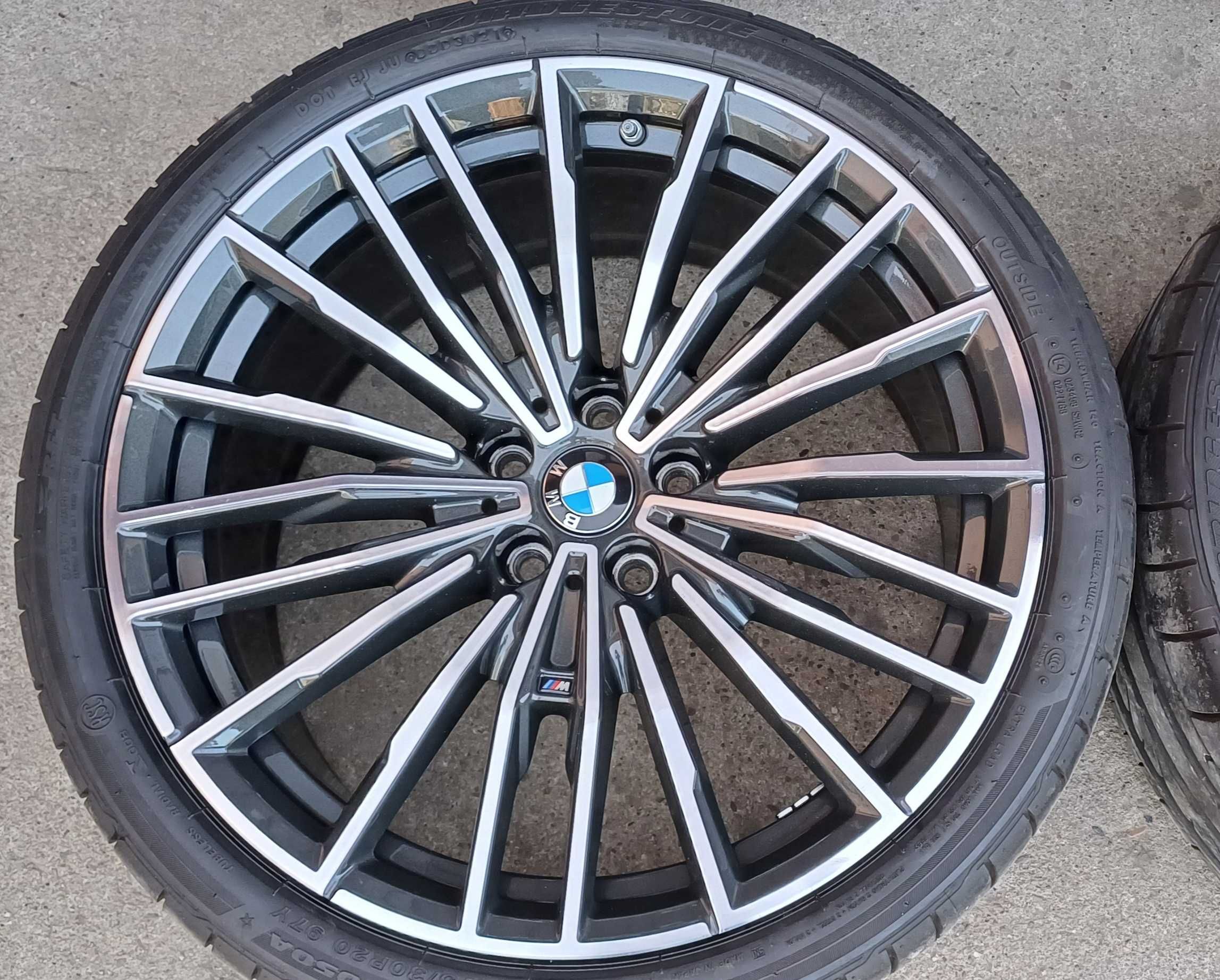 Koła lato 20" bmw 8 g14 g15 5 g30 f31 m-pakiet wz 729 bridgestone