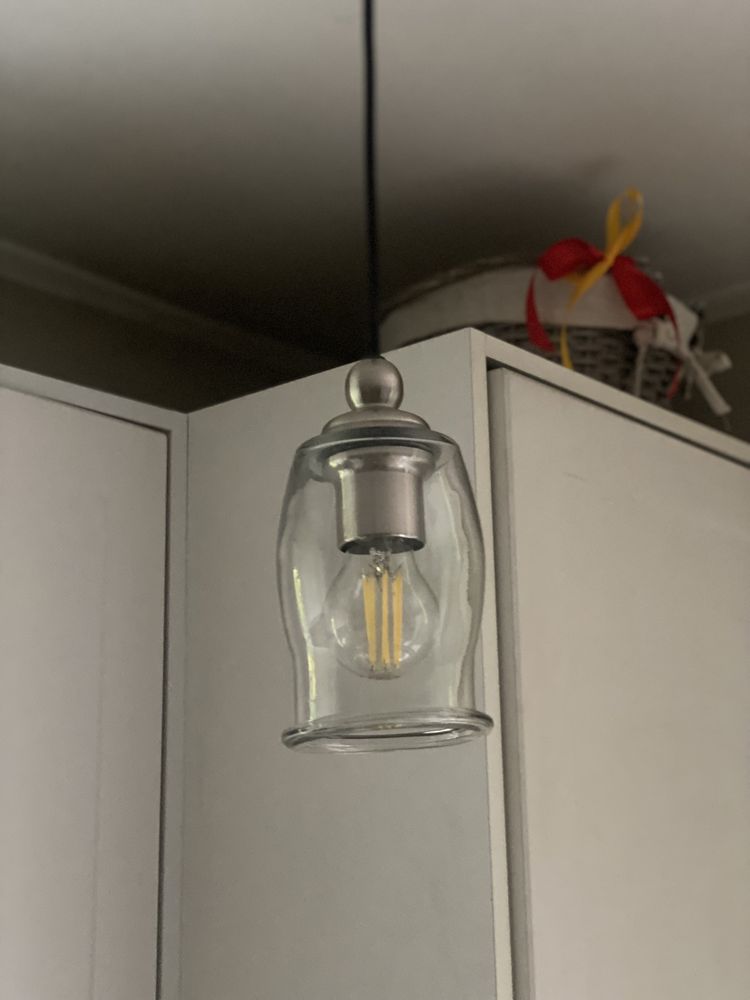 Lampa wisząca retro ze słoika 3 szt