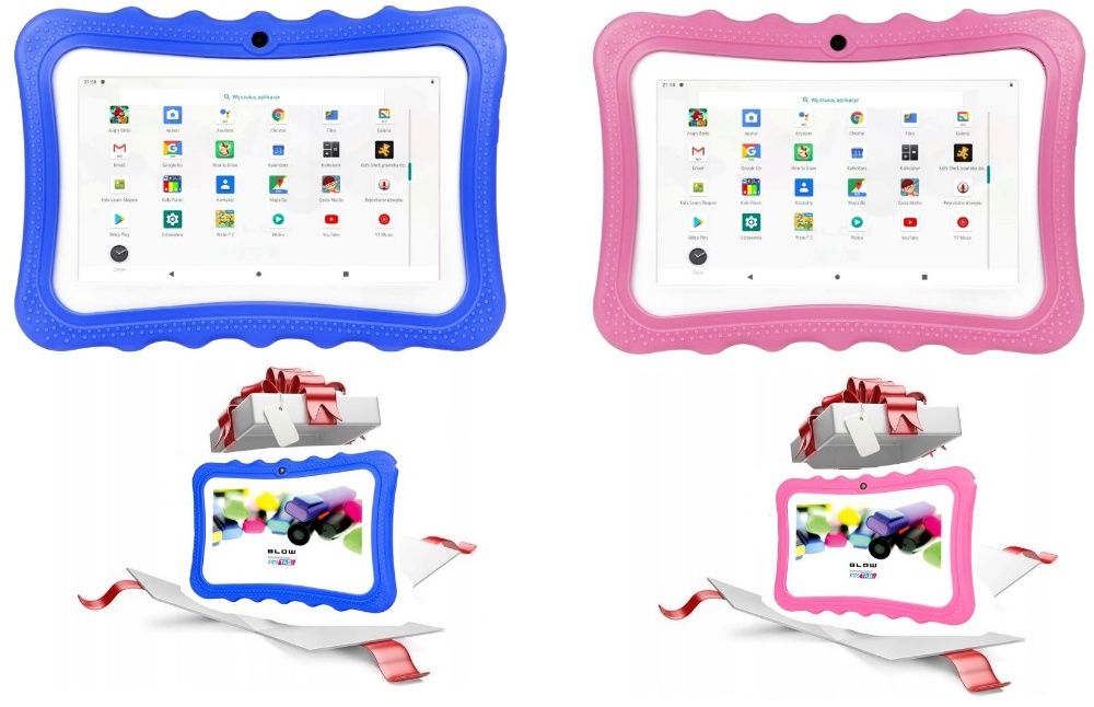 Tablet Edukacyjny dla Dzieci KidsTAB 7 GRY 32GB ETUI Prezent na ŚWIĘTA