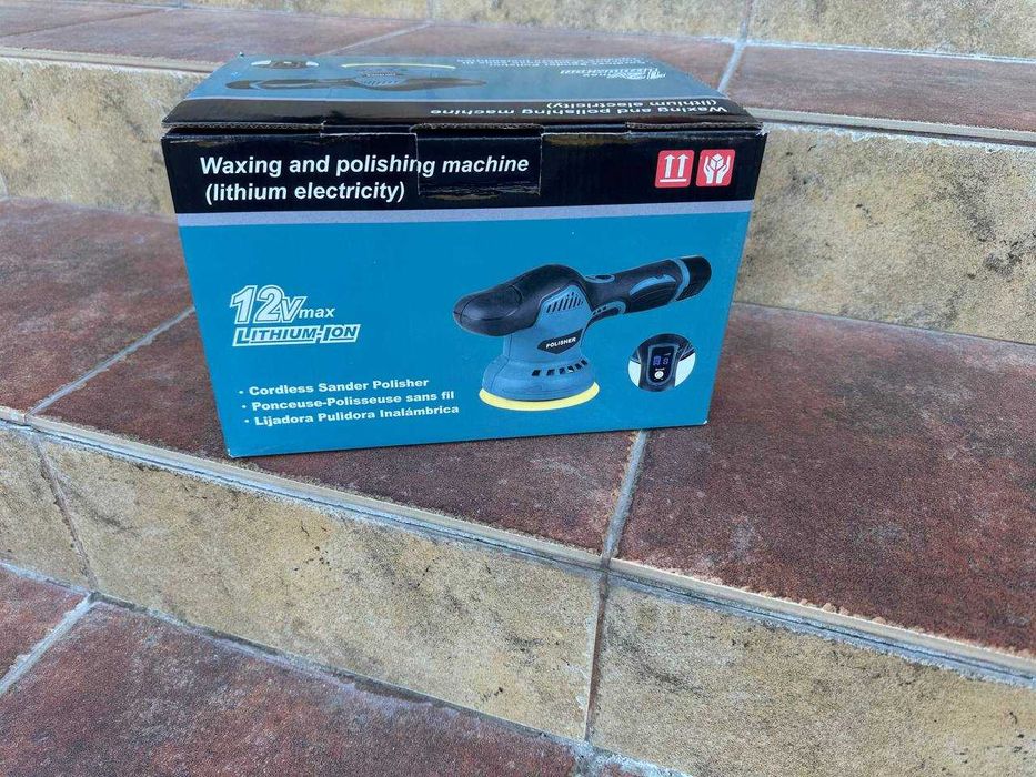 ‼️ Аккумуляторная полировальная машинка для полировки. 2️⃣ акб. Makita