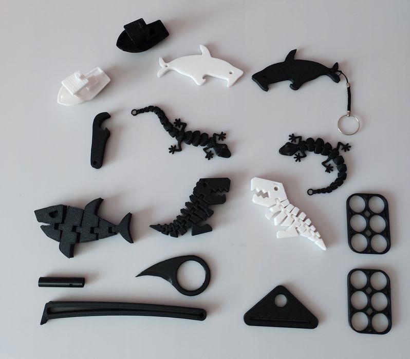 3 d моделі  PLA пластиком