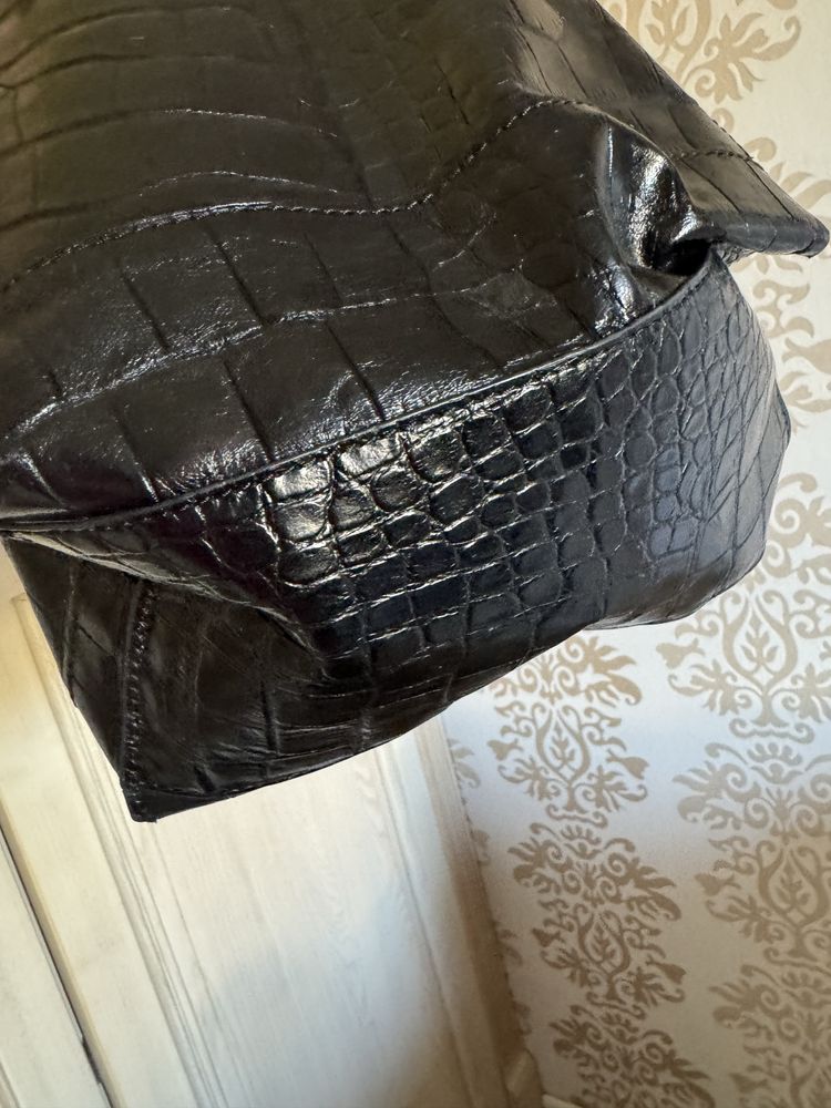 Torba Furla skora czarna