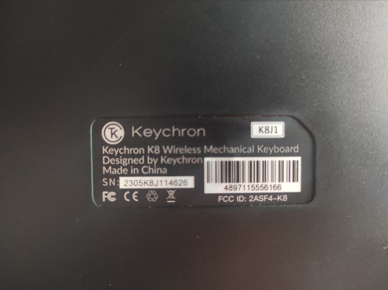 Keychron K8 Wireless Aluminum Frame, Gateron Red, Hot-Swap, RGB + CASE