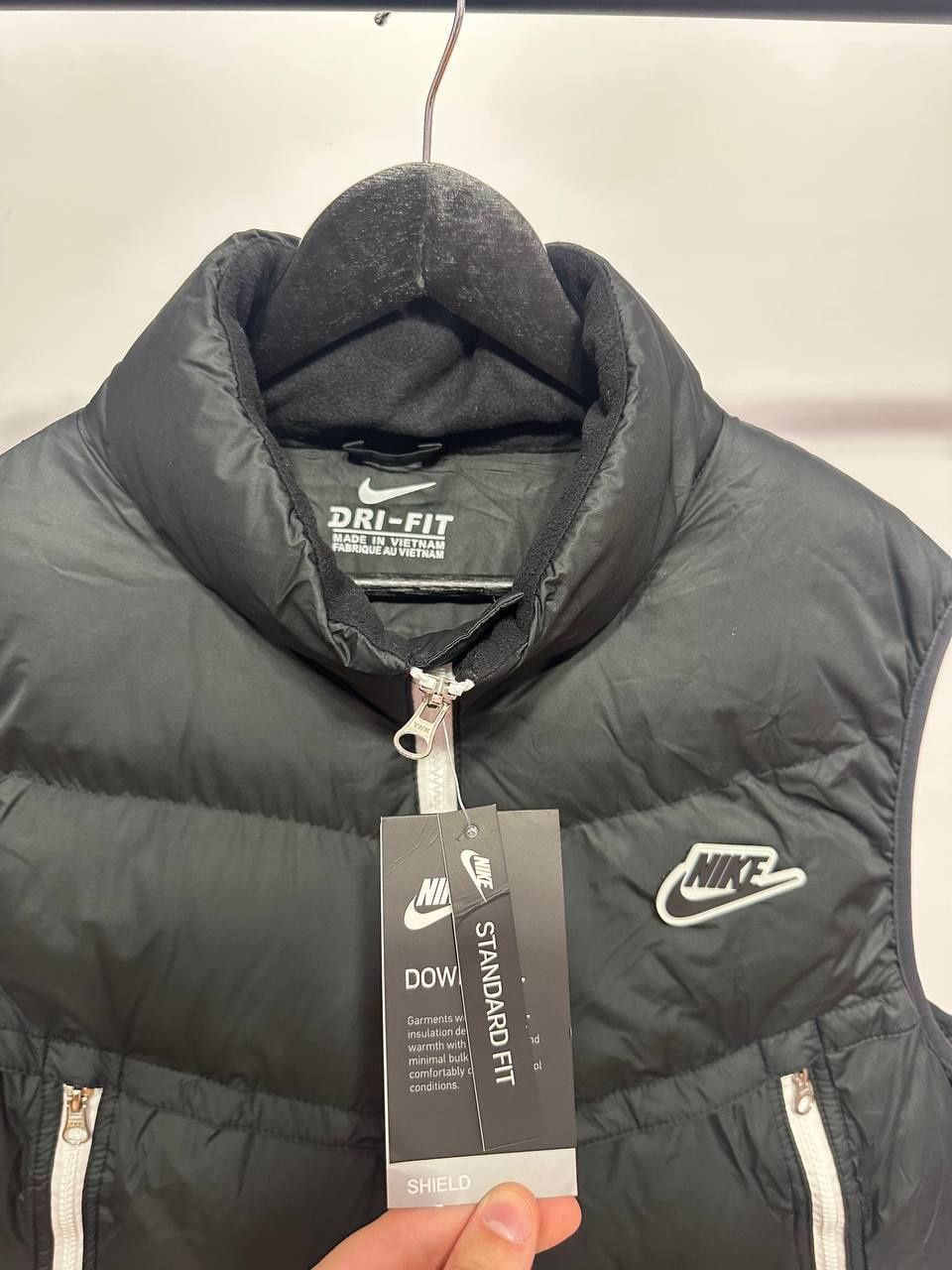 Новый Жилет Nike Dri-fit Черный (ХС,С,М,Л,ХЛ)
