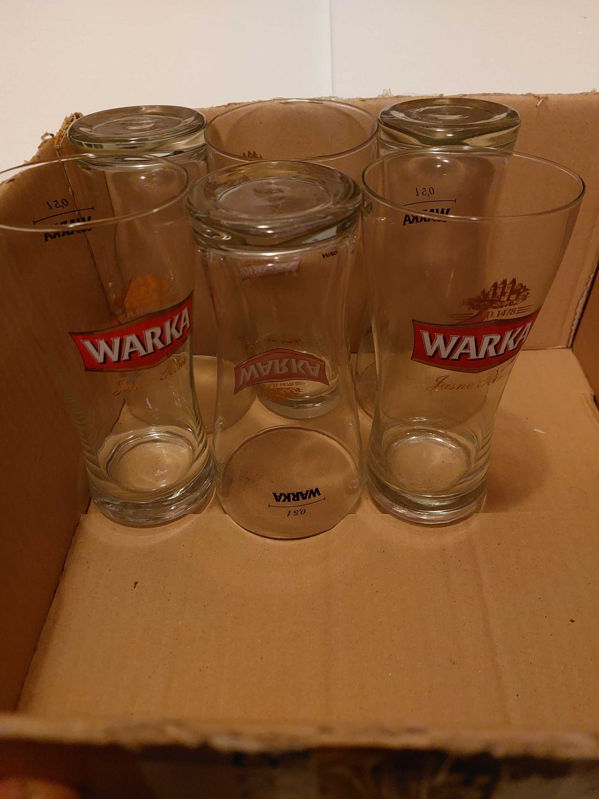 Szklanki do piwa Warka 0,5l