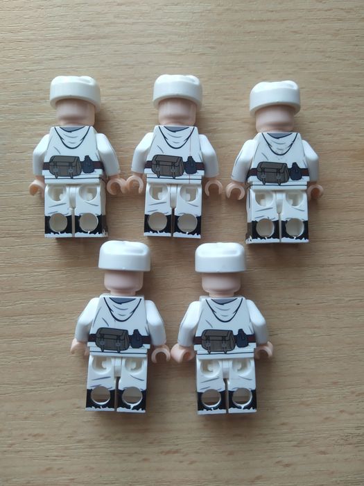 Ludziki jak LEGO żołnierzyki armia Czerwona wojsko figurki Sowieci