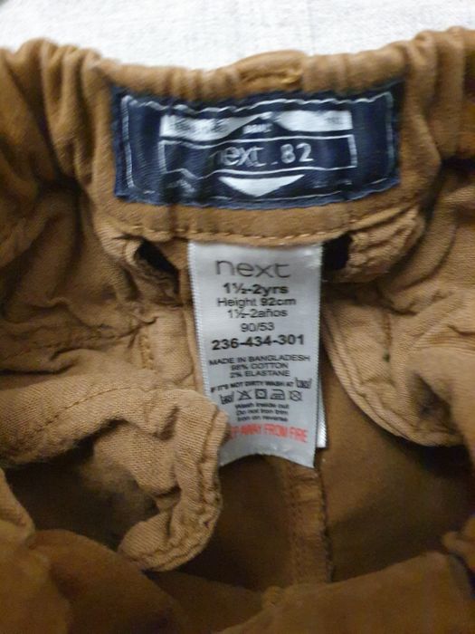 Next 92 zestaw koszula spodnie