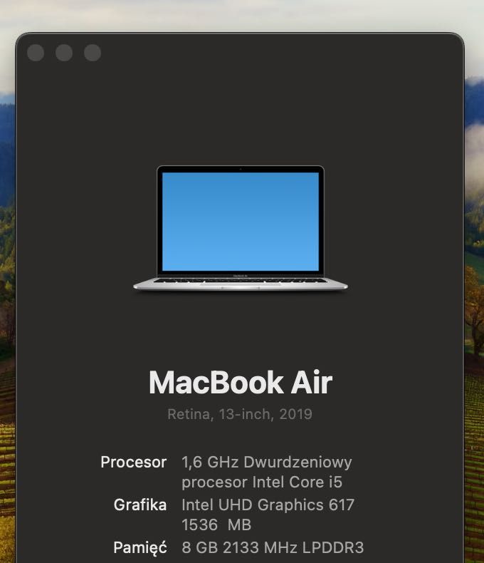 MacBook Air 2019 8/128